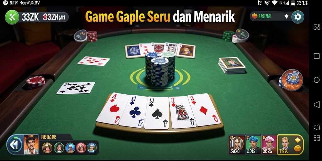 Tampilan gameplay seru dalam 33ZK yang penuh tantangan.