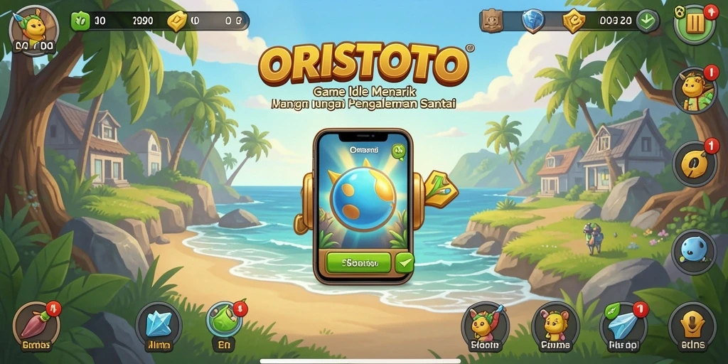 Tampilan gameplay ORISTOTO yang menarik dan mengasyikkan.