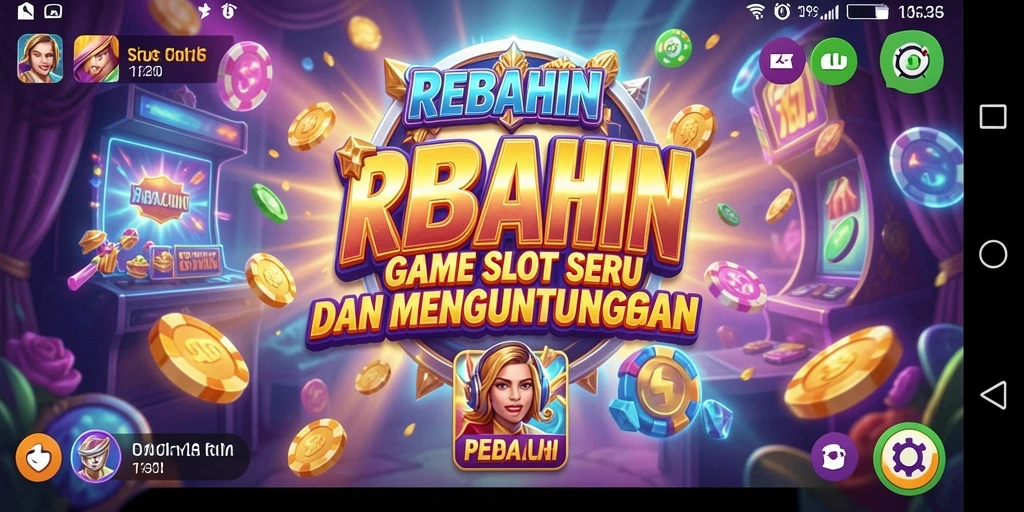 Tampilan menarik gameplay Slot di REBAHIN dengan fitur bonus.