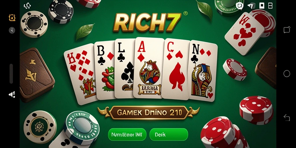 Tampilan gameplay menegangkan dan menarik di RICH7