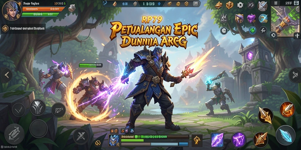 Tangkapan layar utama dari gameplay RP79 yang epik.