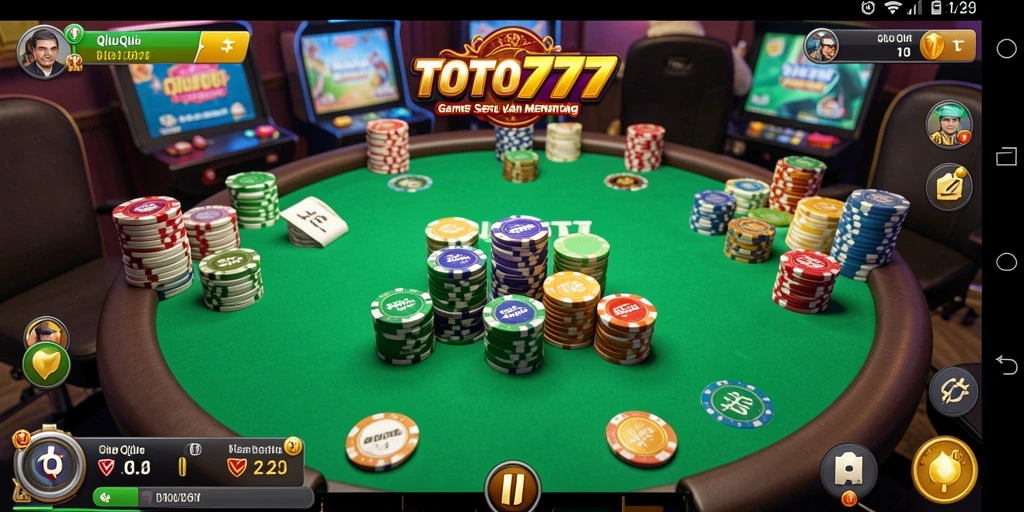 Screenshot gameplay QiuQiu dari TOTO777 yang menarik.